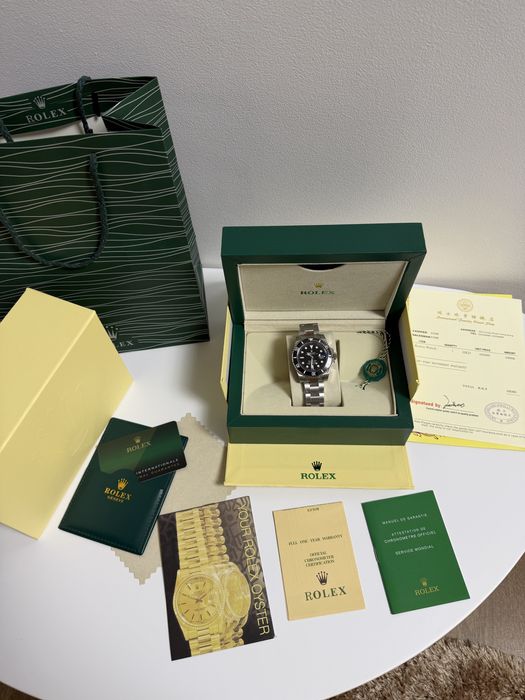 Ceas Rolex Submariner Silver/Black Dial