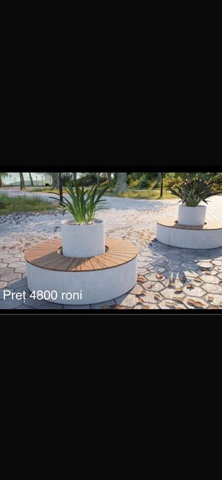 Ghivece și jardiniere din beton