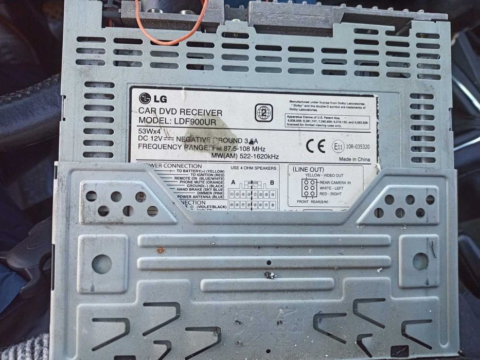 DVD auto LG LDF900UR