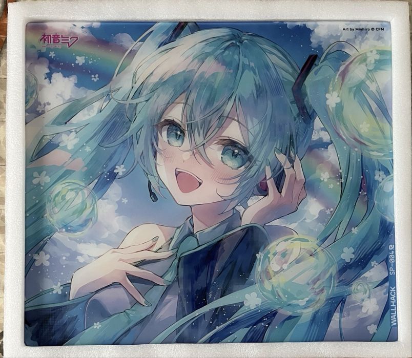 Wallhack glasspad - Hatsune Miku limited edition(replica)