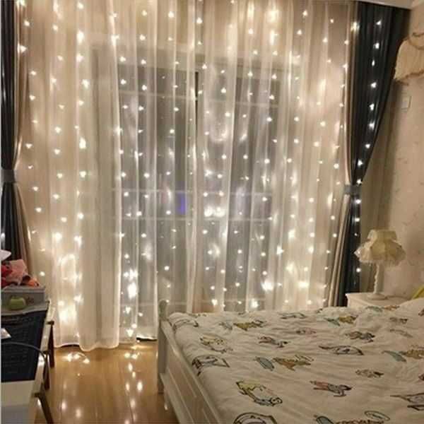 Гирлянда занавес светодиодная 3х3