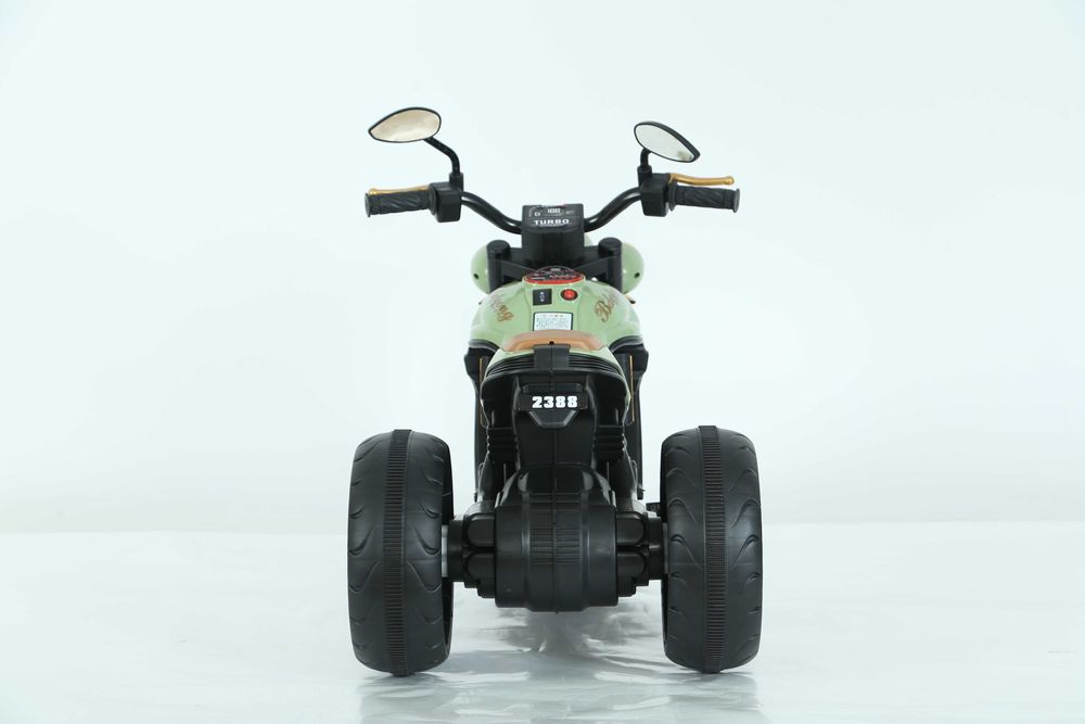 Motocicleta electrica cu 3 roti Kinderauto BJDL2388 2x 35W 6V RC Green
