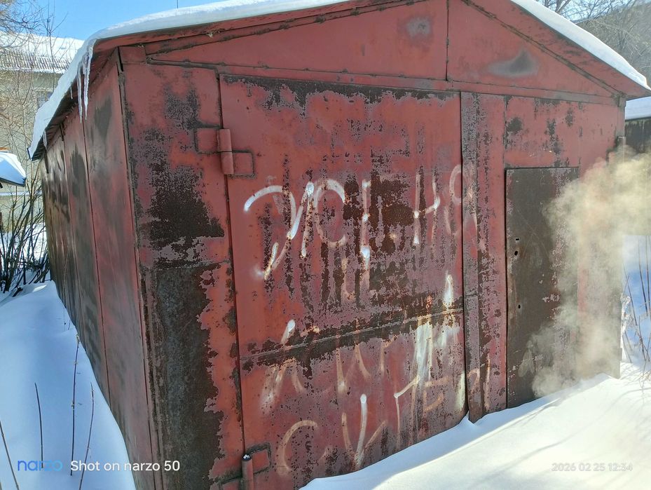 Продам металлический гараж