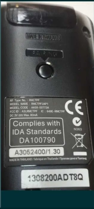 Telecomanda tv Samsung RMCTPF2AP1