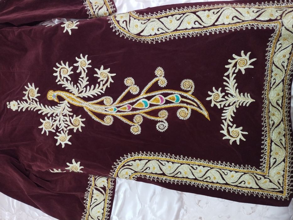 Зардузи ва патдузи эски  келин кийимлар