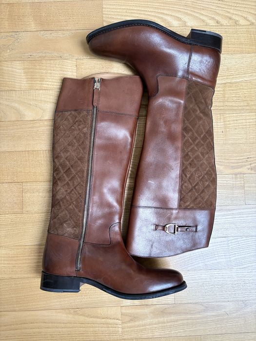 Cizme piele Massimo Dutti 42