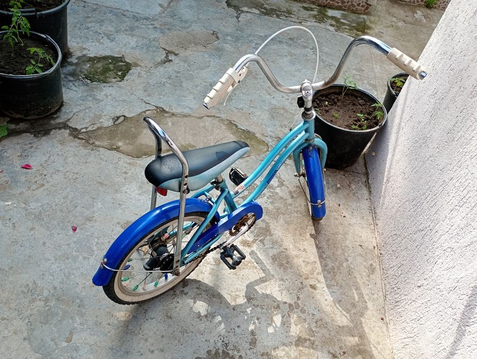 Bicicleta pegas 16 inch cu roți ajutătoare separat