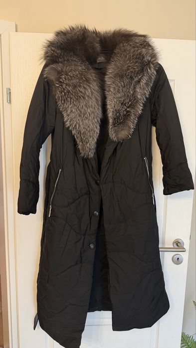 Vand palton cu blana de vulpe Elis Colection