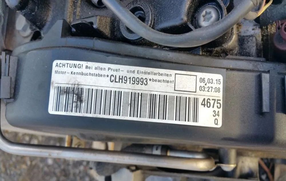 motor 1.6 diesel clh, ddy, cxx  105cp 2016 skoda , audi , seat , vw