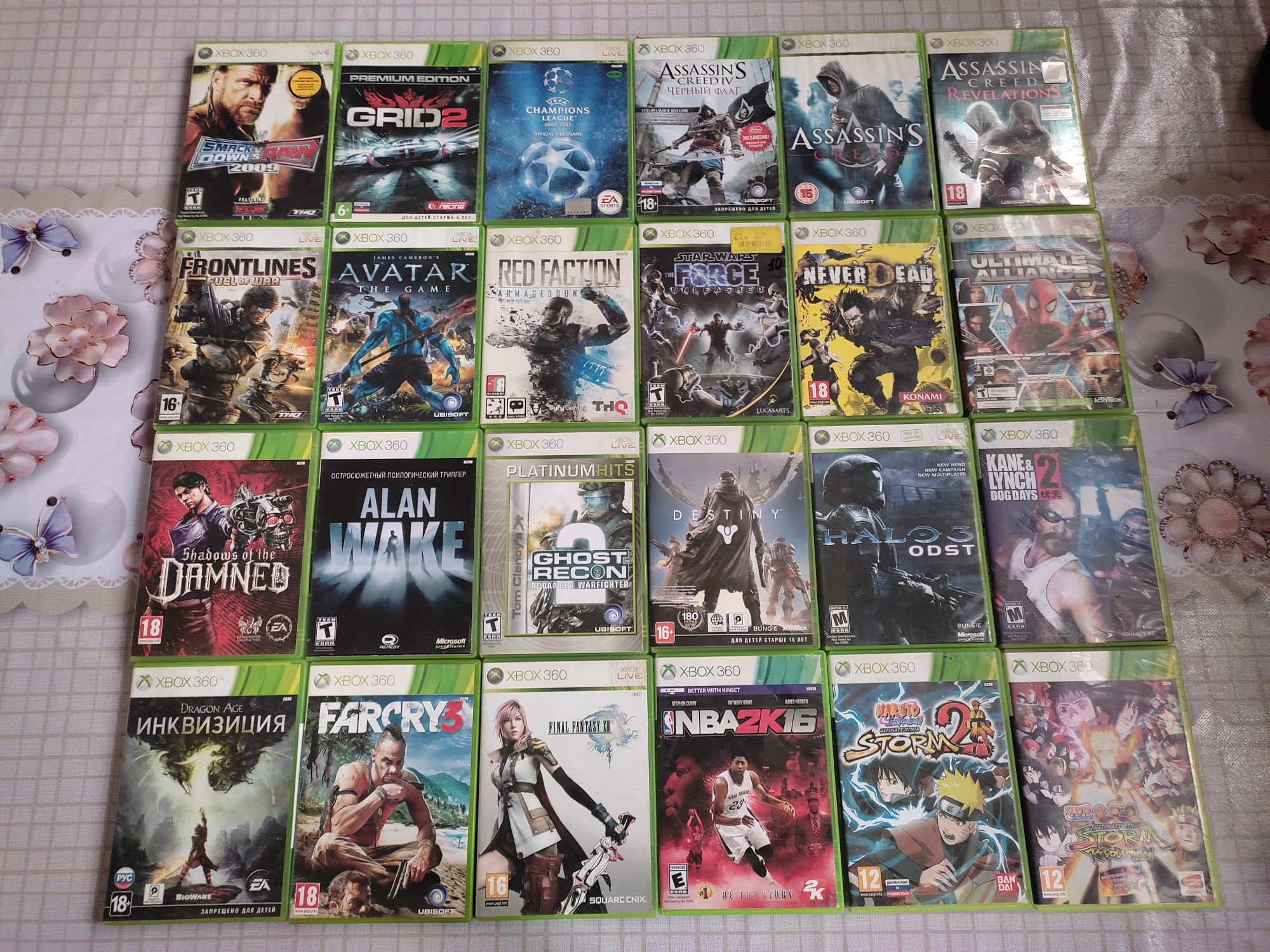 Лицензионный, оригинальный диски для хбокс 360. Xbox 360 uchun disklar ...