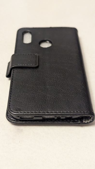 Husă premium piele Trounce Flipper, wallet case neagră Redmi 5