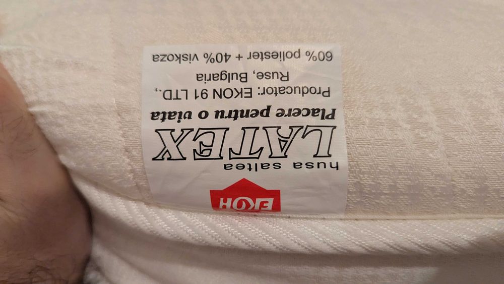 Saltea Latex Ekon 200x200x20