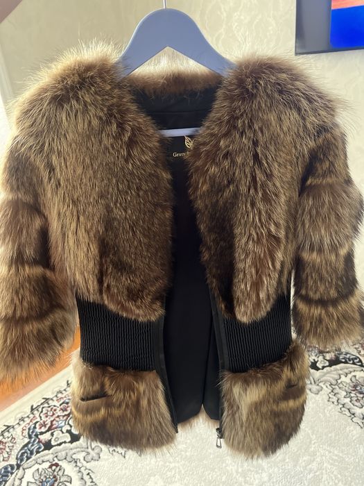 Шуба и желетка натуралки!