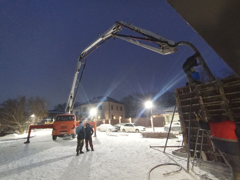 Услуги Автобетононасоса