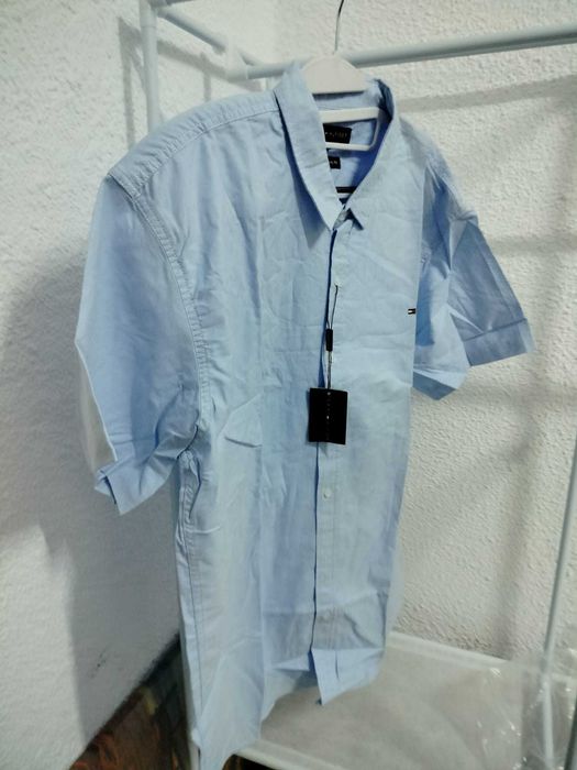 Cămașă Tommy Hilfiger albastră mărimea 4Xl