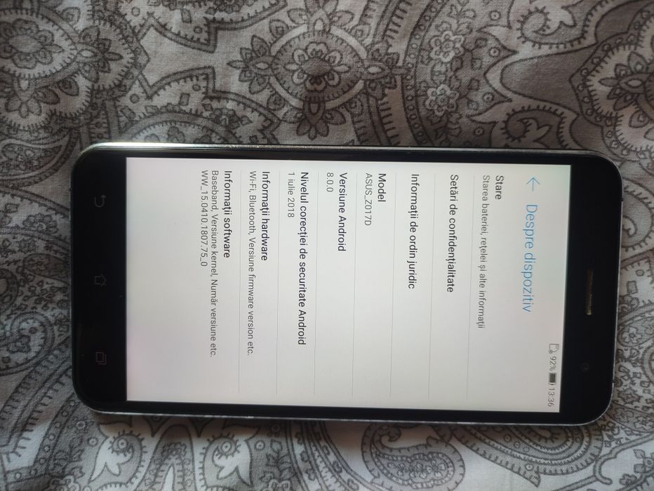 Vand telefon Asus Zenfone 3