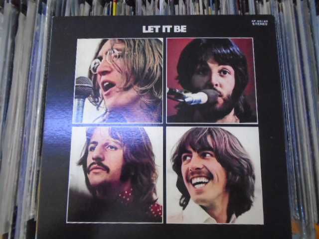 Винил  пластинка  Beatles  "let  it  be" (Japan)