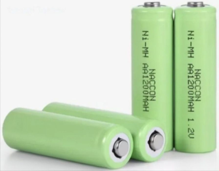 8 х Ni-Mh AA, 1.2v,1200 mah презареждаеми батерии с пъпка