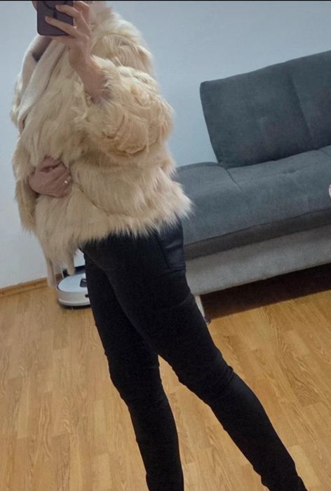 Sacou din bumbac cu blanita