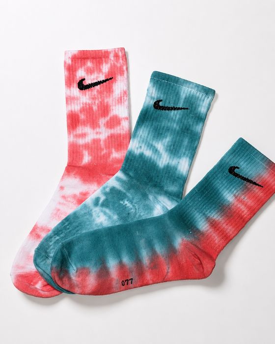 Спортивные носки,унисекс,цветные,tie dye