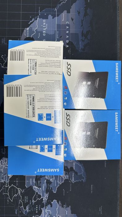 SSD SATA 256/512GB/1TB