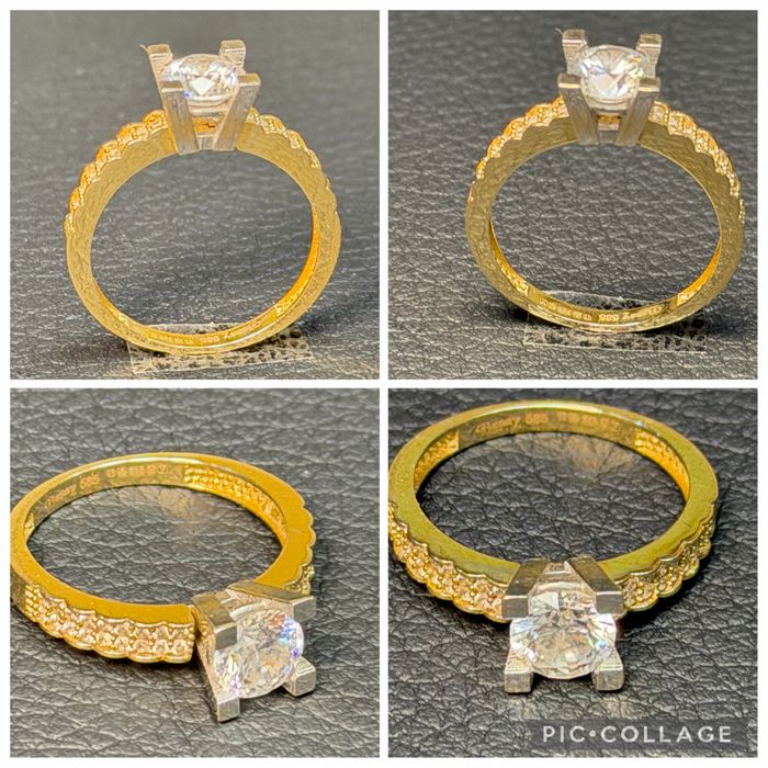 Златна Венчална халка  пръстен ЧИСТО НОВ Gold halka venchalna prasten