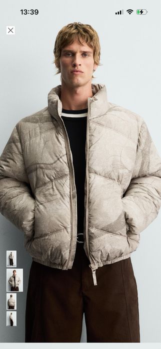 Продам мужскую куртку Zara