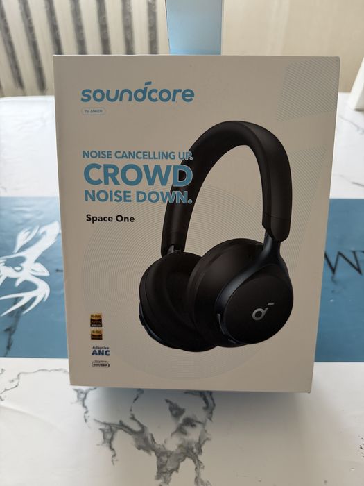 Наушники Soundcore Space One черный.