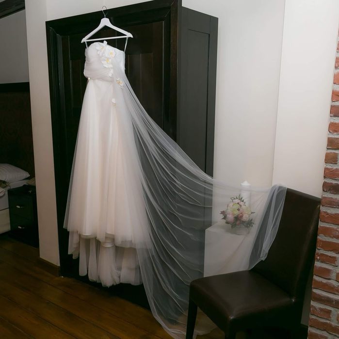 Rochie de mireasa Christina Andrei, dupa model Christian Dior 1952