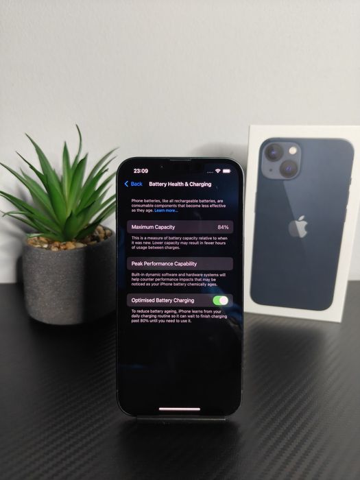 iPhone 14, Midnight - în Condiție Excelentă!