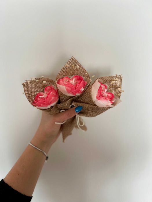 Персонализирани свещи от соев восък/Подарък за Свети Валентин