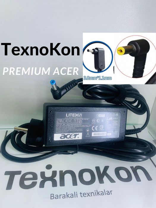 Акция! Достовка бесплатно! Acer zaryadka! Acer blok pitaniya!