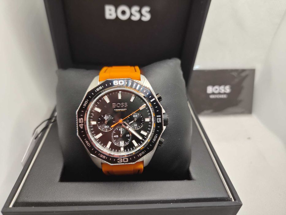Ceas Barbatesc BOSS Energy 1513970, Chrono, NOU, Garantie 2 ani