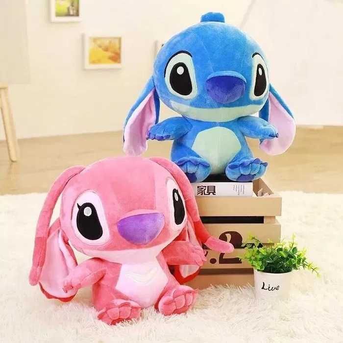 Комплект Плюшени играчки Лило и Стич, Розов и син Stitch, Плюшен Стич