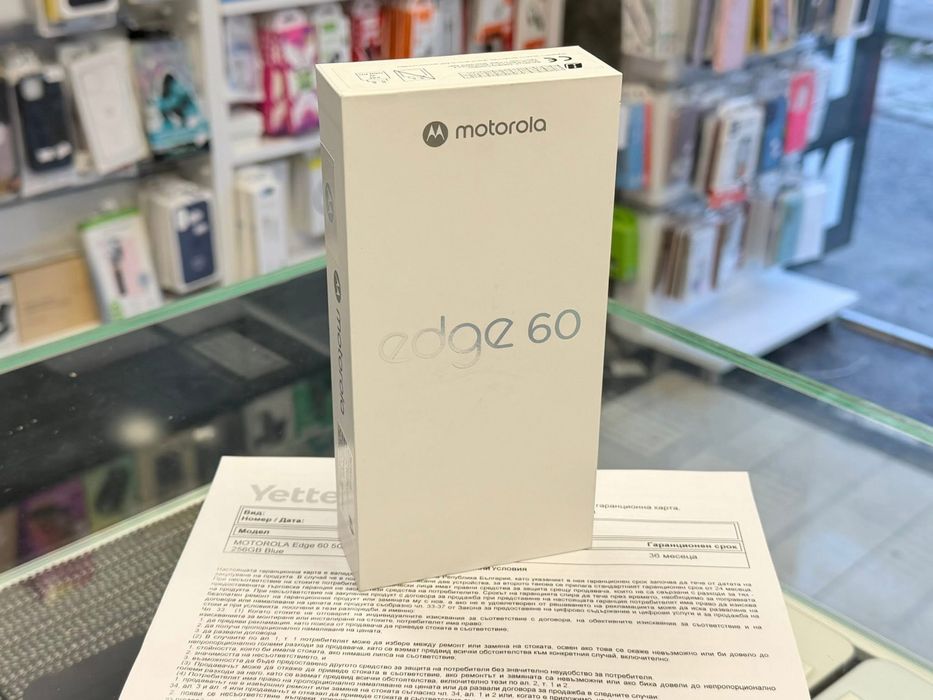 Motorola edge 60 256GB Чисто нови!