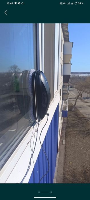 Мойка окон робот