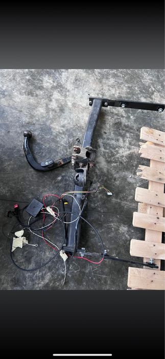 Carlig audi a6 a7 complet cu modul, intatalatie completa, cheie