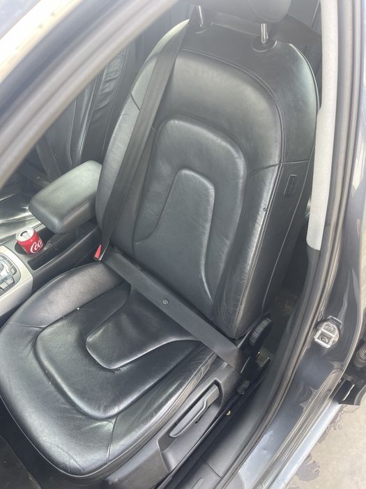 Interior audi a4 b8 b8.5 negru piele