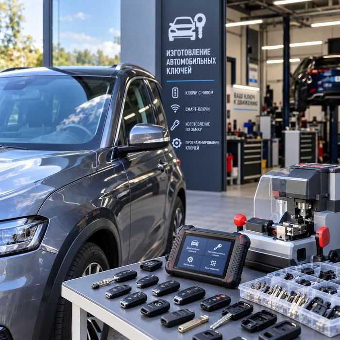 Изготовление автомобильных ключей