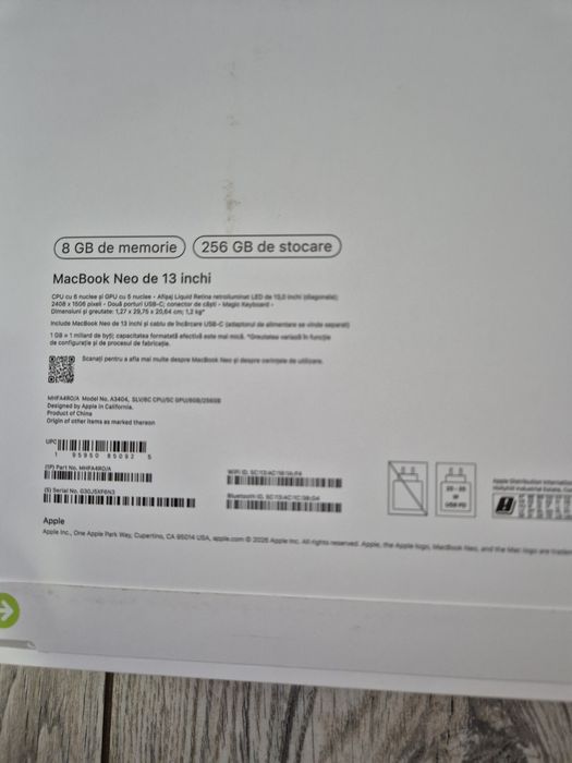 Macbook Neo de 13 inch