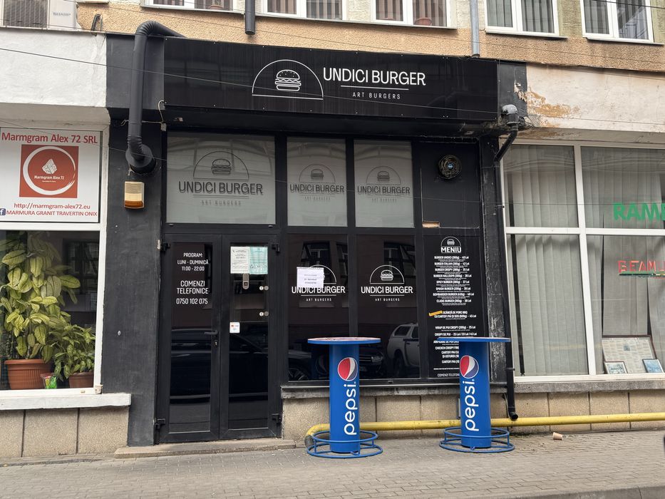 Spațiu comercial ultracentral – ideal fast food / simigerie – vizavi ANAF