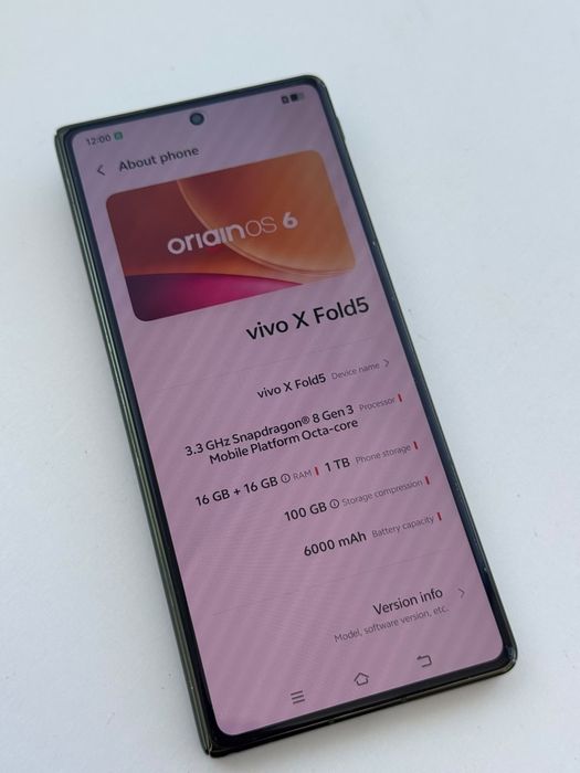Vivo x fold 5 16/1tb