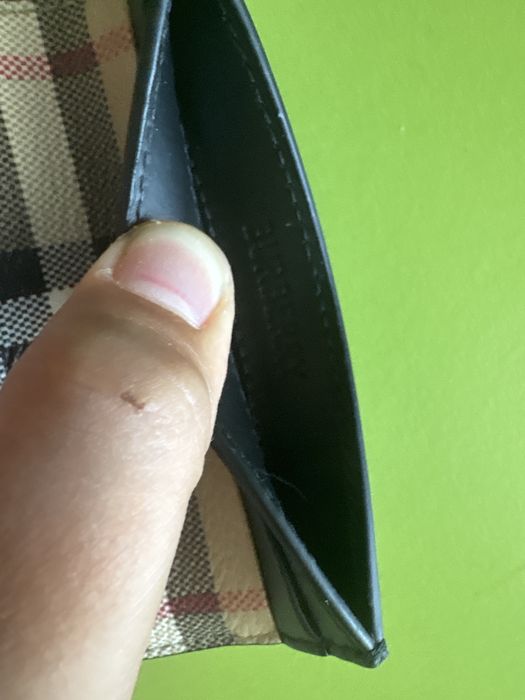 Card holder de la burberry