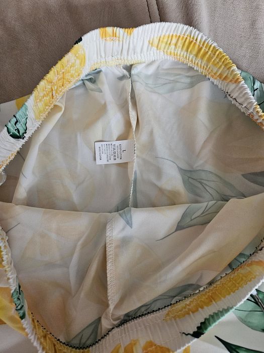 Мъжки плувни шорти лимони