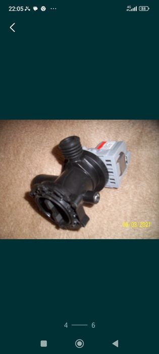 Pompă nouă pentru mașina spălat Indesit