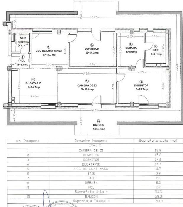 Penthouse 4 camere | 2 bai| 103 mp | terasa 60 mp | Priveliste panoram — fotografia 2