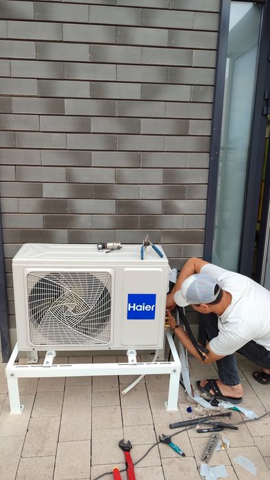 Установка кондиционера