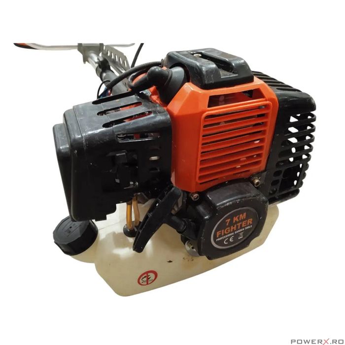 Motocoasa, motocositoare pe benzina pentru tuns iarba, motor in 2