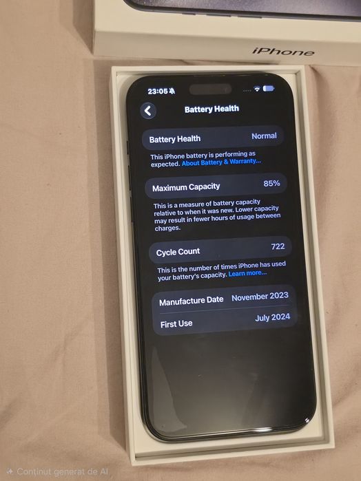 Iphone 15 pro max 256GB