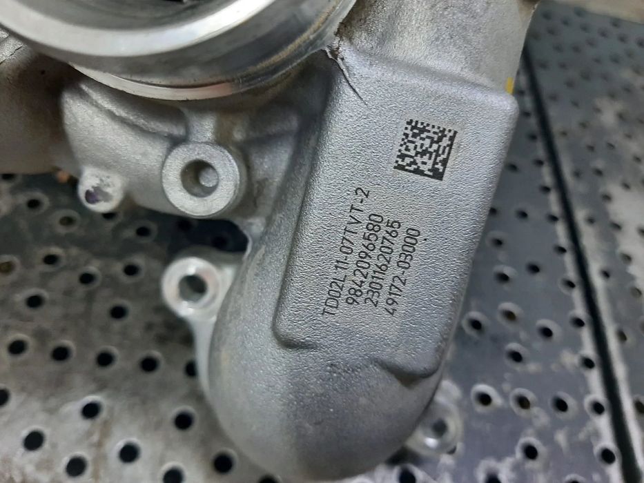 turbina xvce 1.5 tdci ford transit courier 9842096580  49172-03000